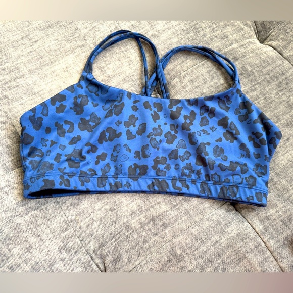 Gap leopard print sports bra size L - Picture 1 of 4